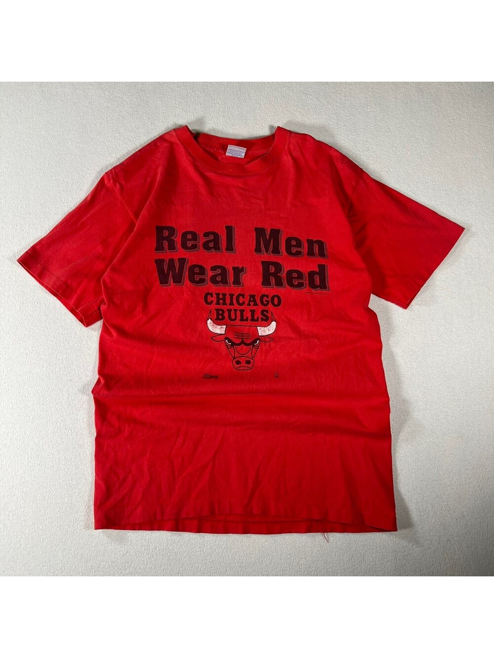Vintage Chicago Bulls "Real Men Wear Red"